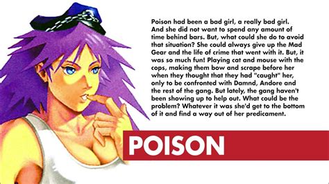 sf6 poison|Poison (Final Fight)